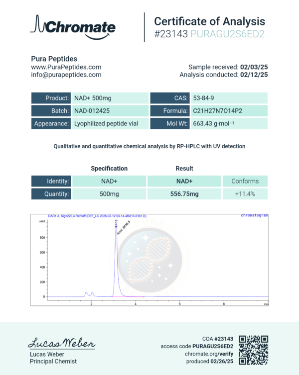 NAD+ 500mg - Image 2